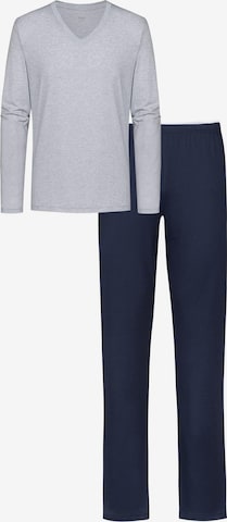 Mey Long Pajamas 'Dry Cotton' in Mixed colors: front