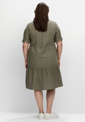 SHEEGO Shirt dress in Green