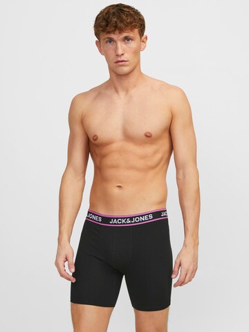 JACK & JONES Boxeralsók 'Lime' - fekete