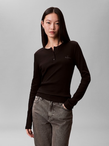 Calvin Klein Jeans Tričko - Čierna: predná strana