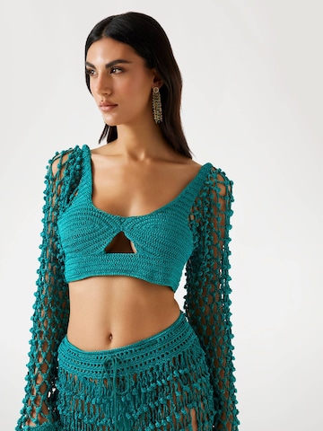 GUESS Pullover in Grün: Vorderseite