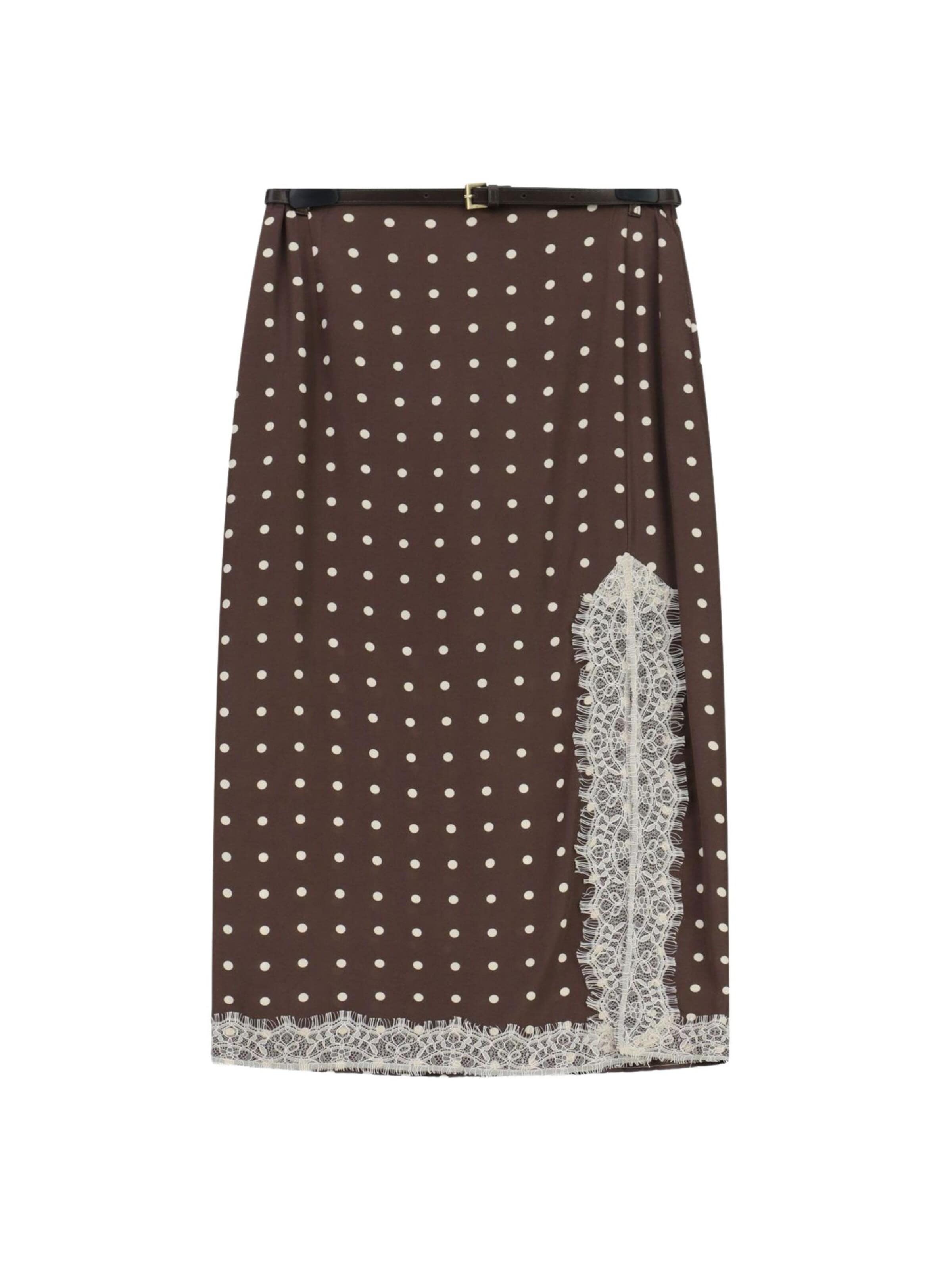 IMPERIAL Skirt in Brown: front