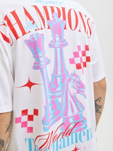 T-Shirt JACK & JONES en blanc