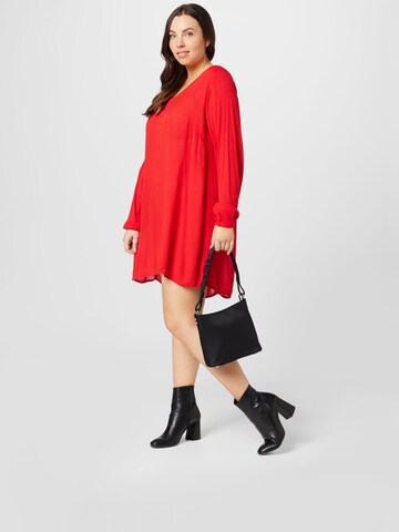 KAFFE CURVE Tunic 'Ami' in Red