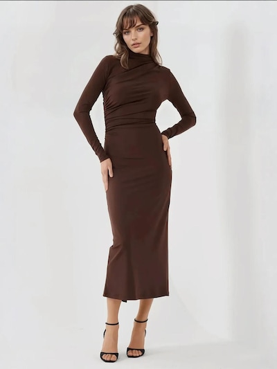 Hiccup Dress in 32 in Chocolate, Item view