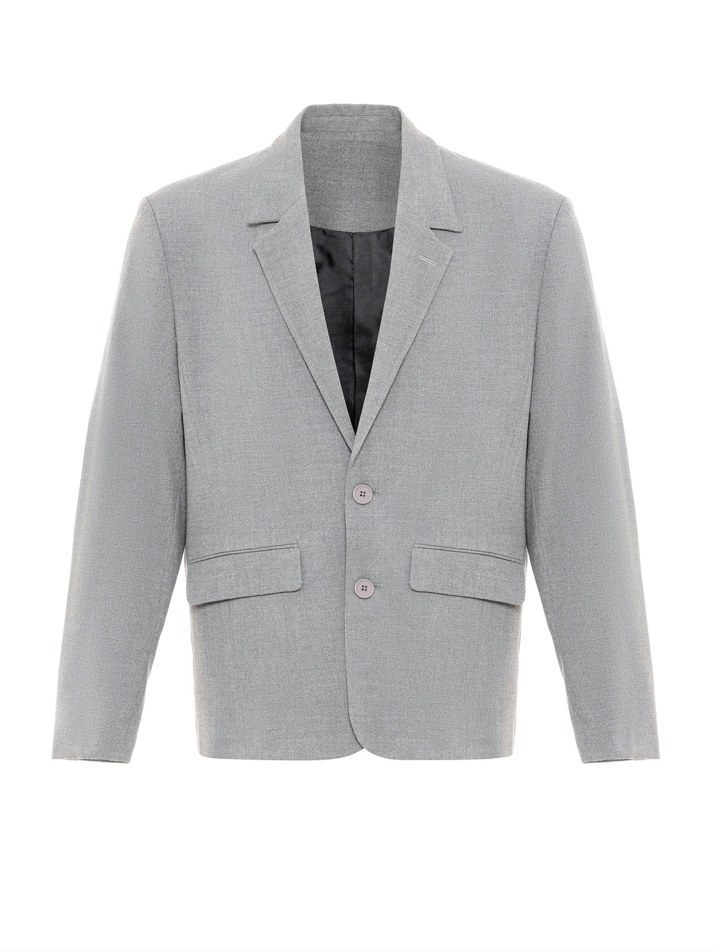 VAMOS CLO Comfort Fit Jakke i grå: forside