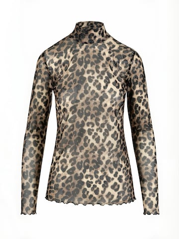 Coster Copenhagen - Top ' Eve ' en marrón: frente
