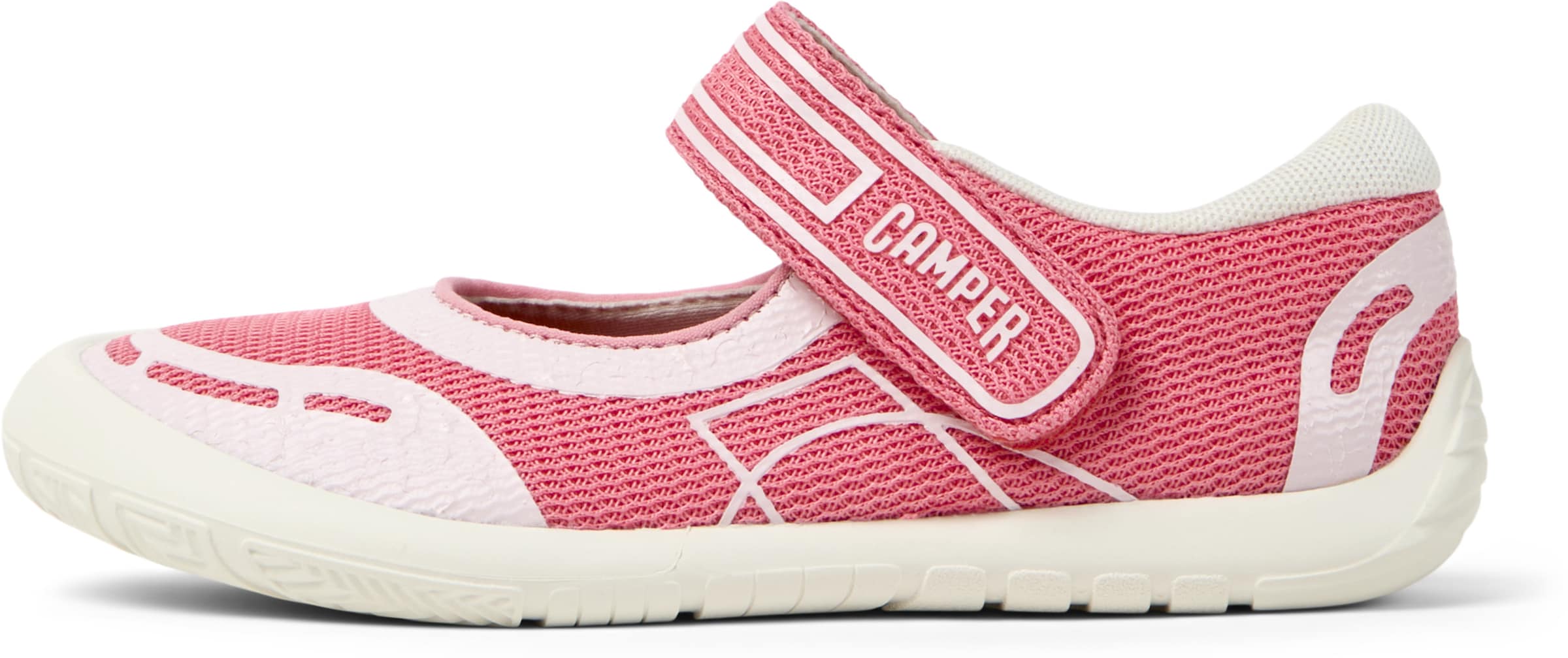 Ballerina ' Peu Path ' di CAMPER in rosa: frontale