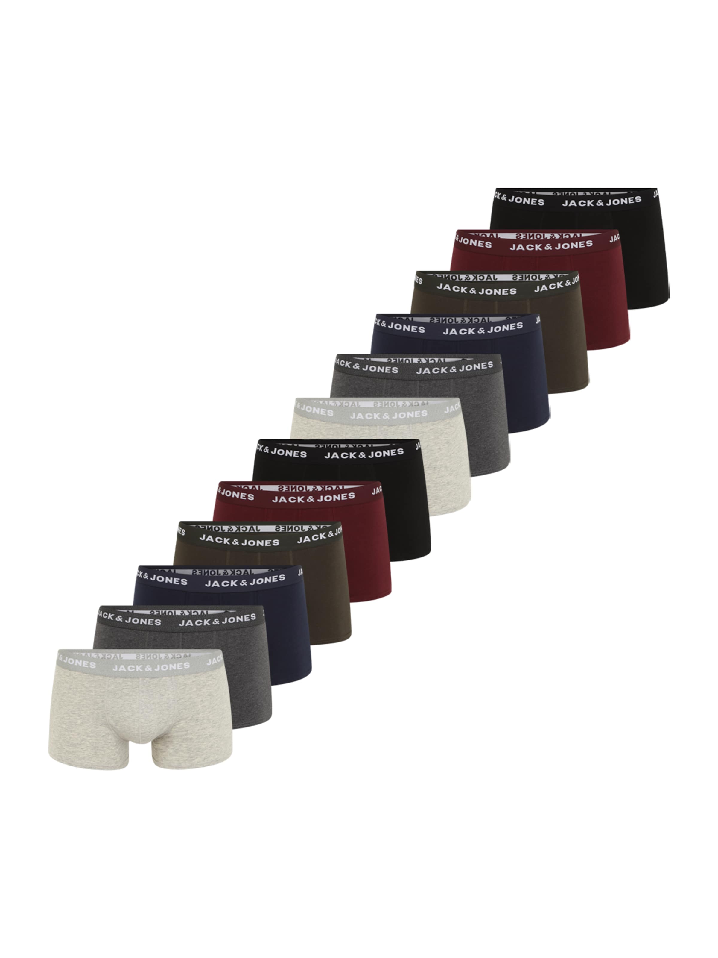 JACK & JONES Boxer shorts in Mixed colors: front
