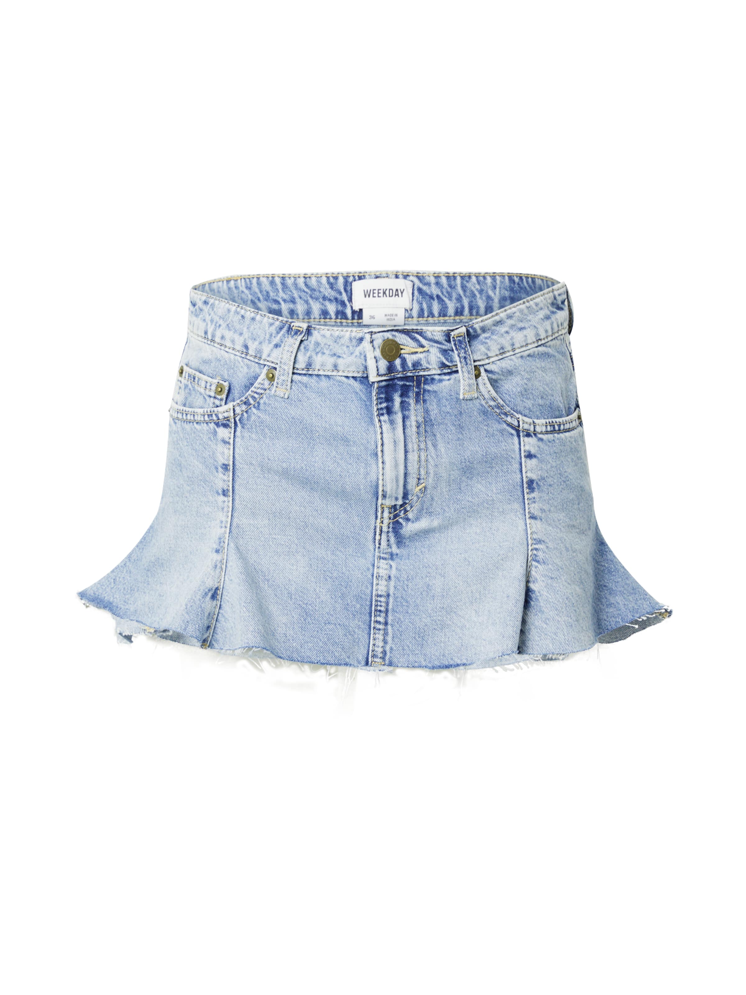WEEKDAY Sukně 'Soho' – modrá: přední strana