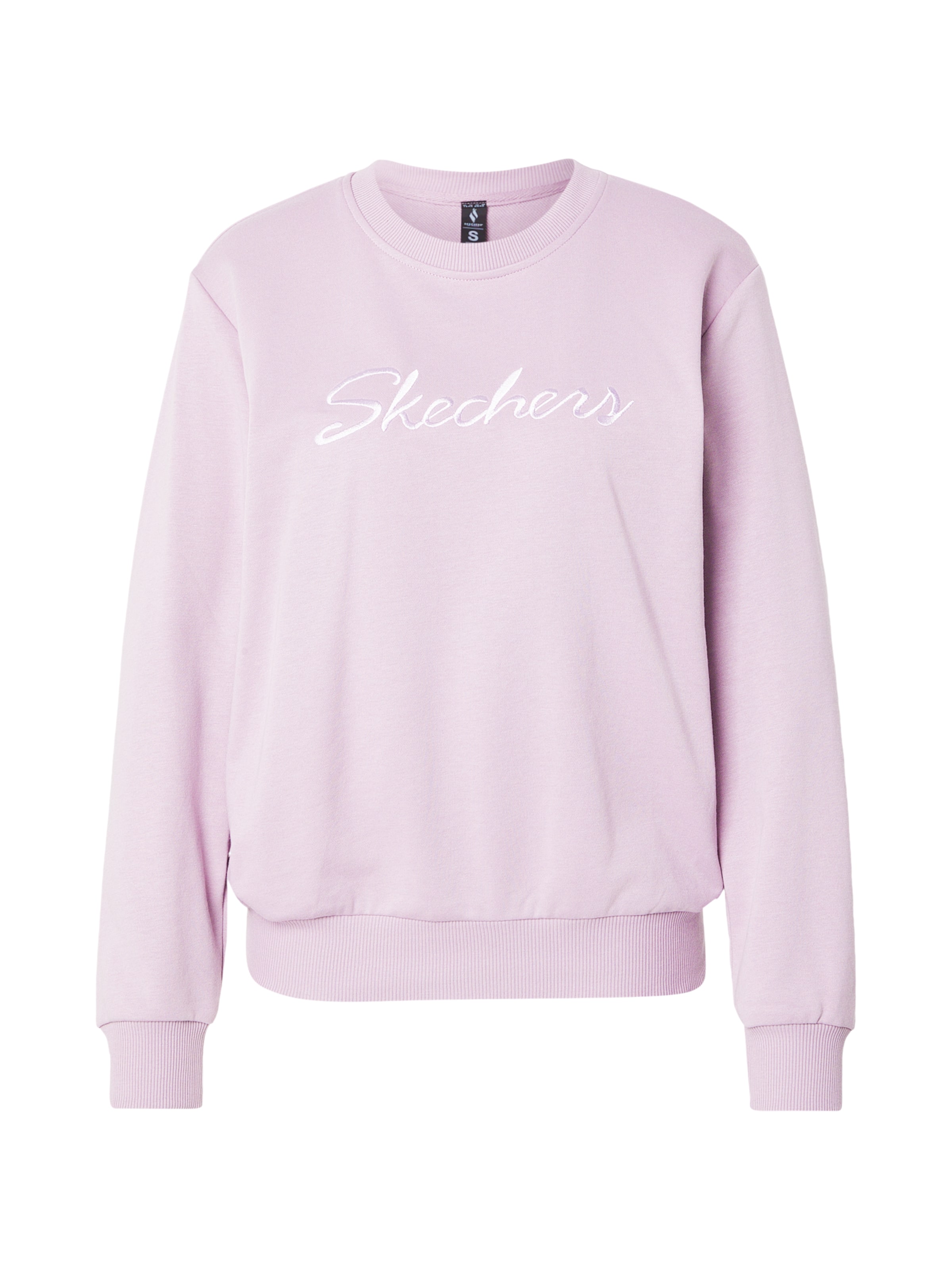 SKECHERS Суичър в лилав: отпред