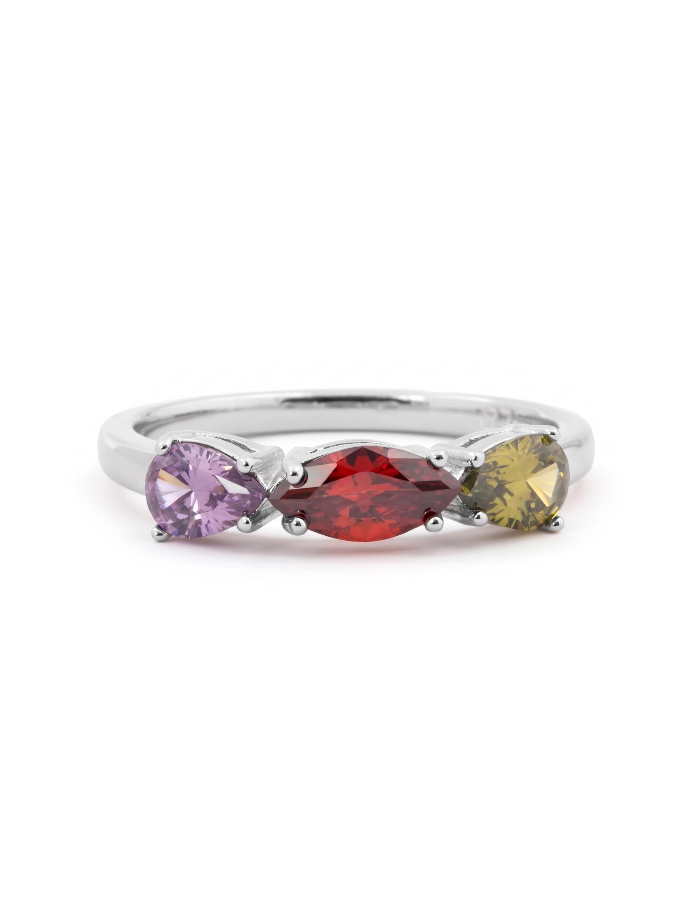 Luxenter - Anillo 'Prazma' en Mezcla de colores
