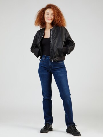 WRANGLER tavaline Teksapüksid 'STRAIGHT', värv sinine