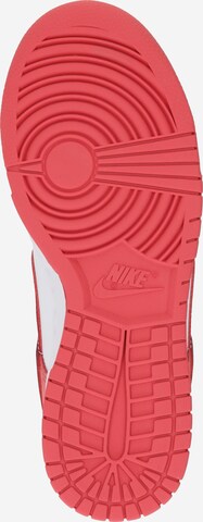 Sneaker low 'Dunk' de la Nike Sportswear pe roșu