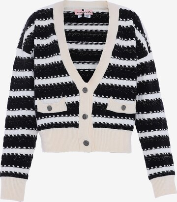 nascita Knit Cardigan in Black: front