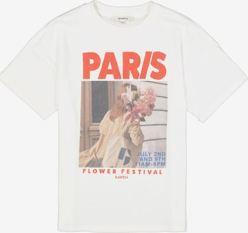 GARCIA Koszulka w kolorze biały: przód