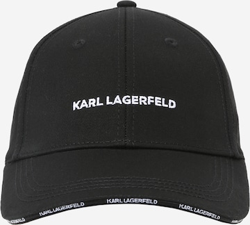 Karl Lagerfeld - Gorra 'Essential' en negro