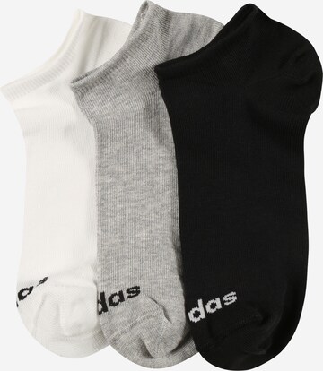 ADIDAS SPORTSWEAR Athletic Socks in Grey: front