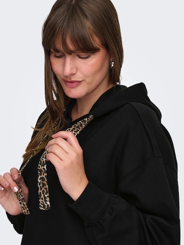 ONLY Carmakoma Mikina 'CARALINA' – černá