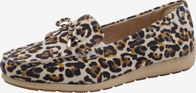 Tamaris Mokassin in ocker / umbra / cappuccino / schwarz, Produktansicht