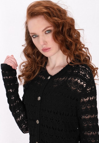 DreiMaster Vintage Вязаная кофта в Черный