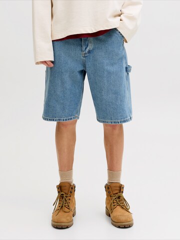 JACK & JONES Baggy Jeans 'JJIALEX JJCARPENTER' in Blue: front