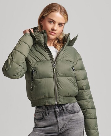 Superdry Tussenjas 'Fuji' in Groen