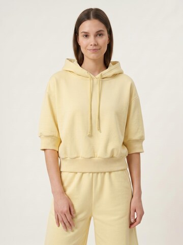 Vivisence Wide Leg Hose '9108'‌‌‌‌‌ in Gelb: Vorderseite