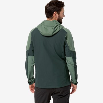 JACK WOLFSKIN Outdoor jacket 'BRISSTAL' in Green
