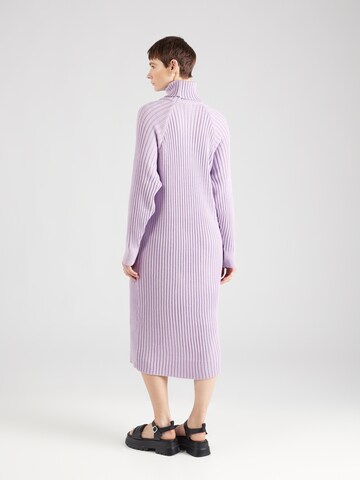 YAS Knitted dress 'YASMavi' in Purple