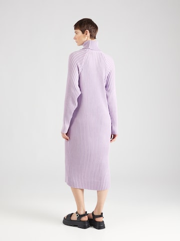 Y.A.S Knitted dress 'Mavi' in Purple