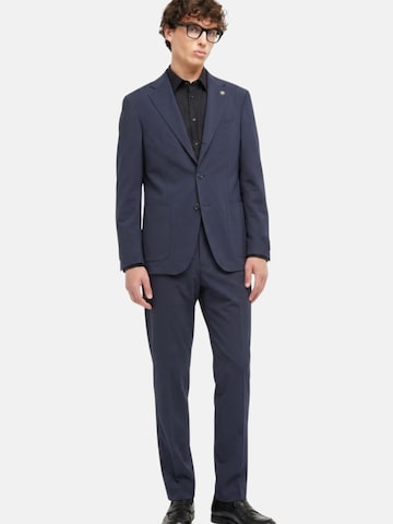 Manuel Ritz Regular Pak 'MANUEL RITZ ABITO ABITO' in Blauw: voorkant