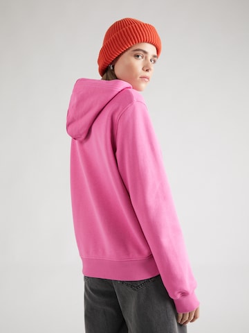 Bluză de molton de la Calvin Klein Jeans pe roz
