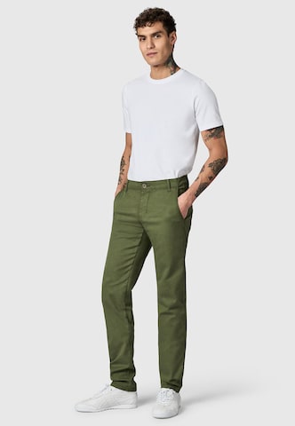 Peak Time Slimfit Chino 'Astron' in Groen