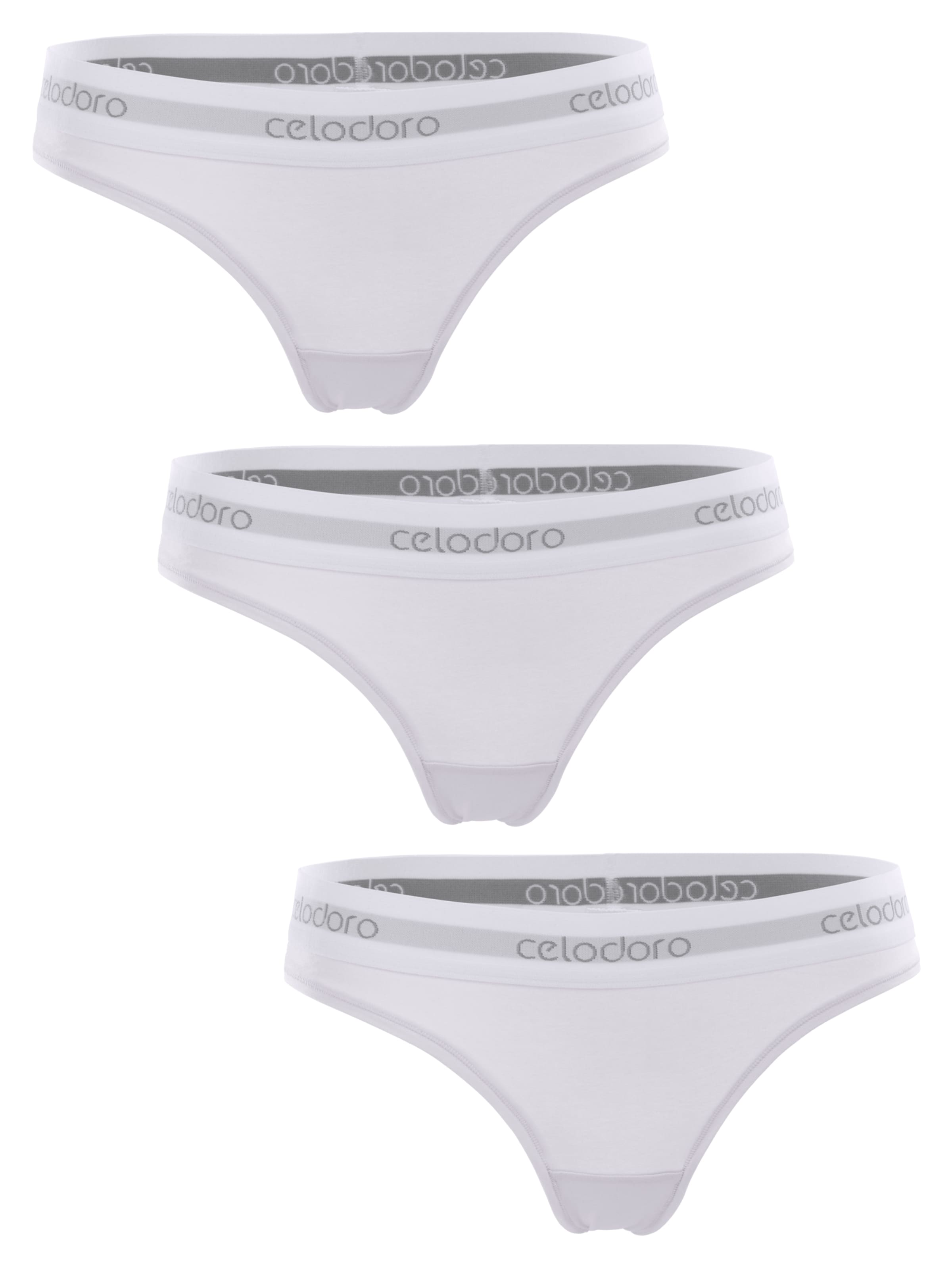 celodoro Slip 'Sport Comfort'‌‌‌ in Weiß: Vorderseite