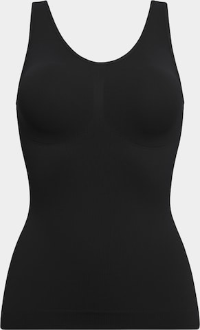 Haut modelant 'Figurformendes Shapewear Tanktop' cfab (formerly creamy fabrics) en noir : devant