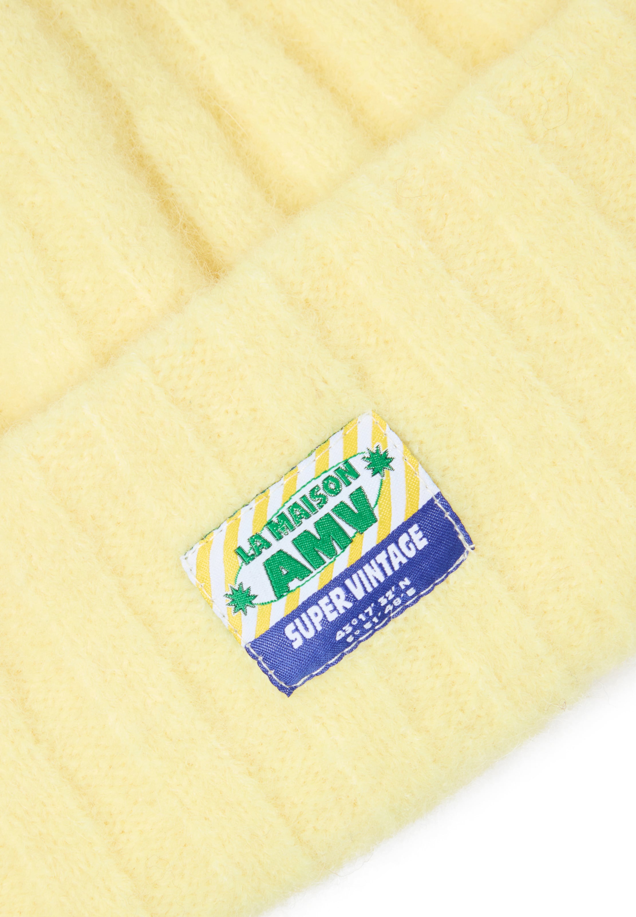 AMERICAN VINTAGE Beanie 'VITOW' in Yellow