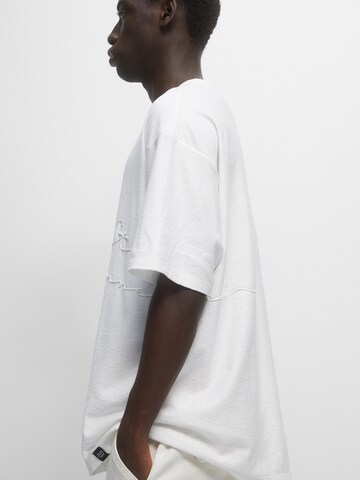 Pull&Bear T-Shirt in Weiß