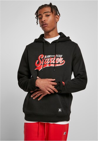 Starter Black Label Sweatshirt in Black: front
