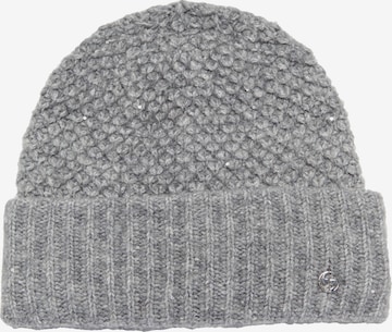 COMMA Mütze in Grau: Vorderseite