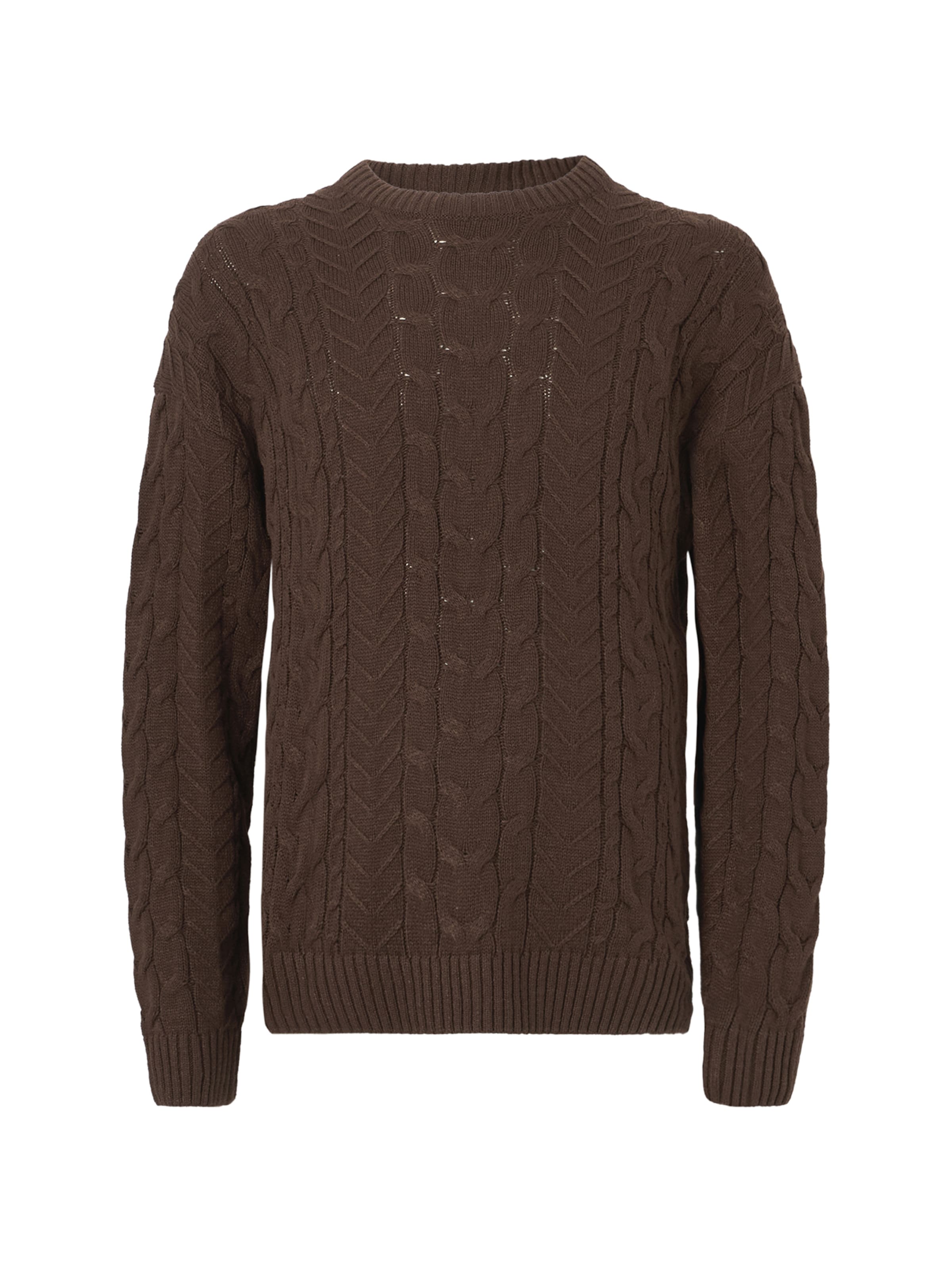 Only & Sons Πουλόβερ 'ONSMACK' σε καφέ: μπροστά