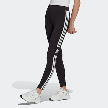 ADIDAS ORIGINALS Skinny Leggings in Schwarz: Vorderseite