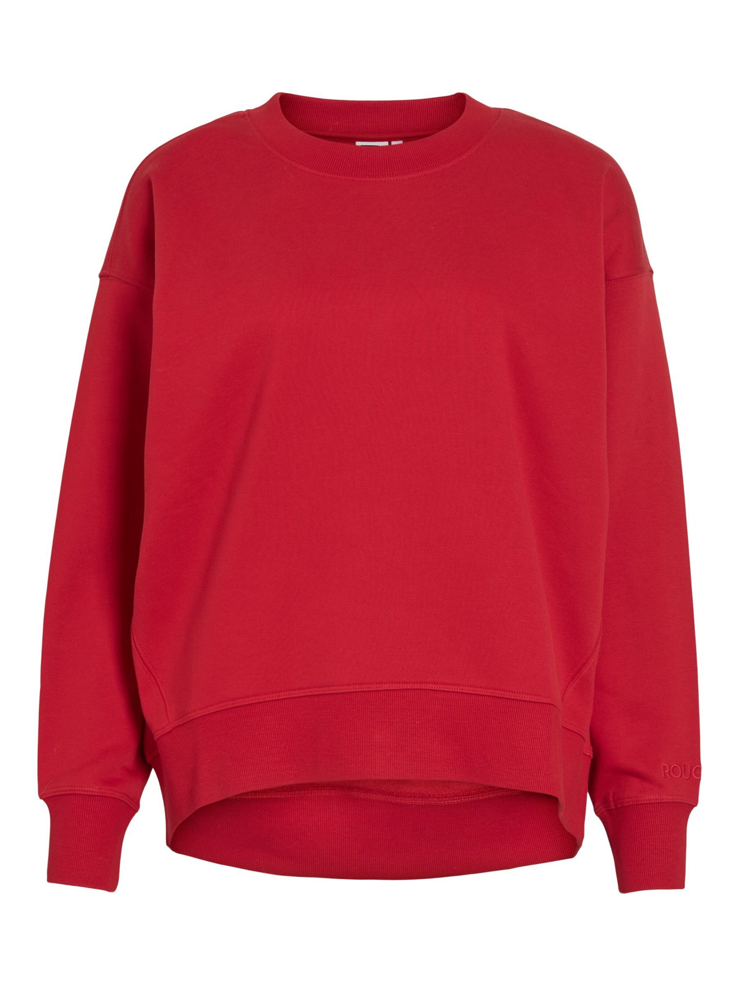 Felpa di ROUGE EDIT in rosso: frontale