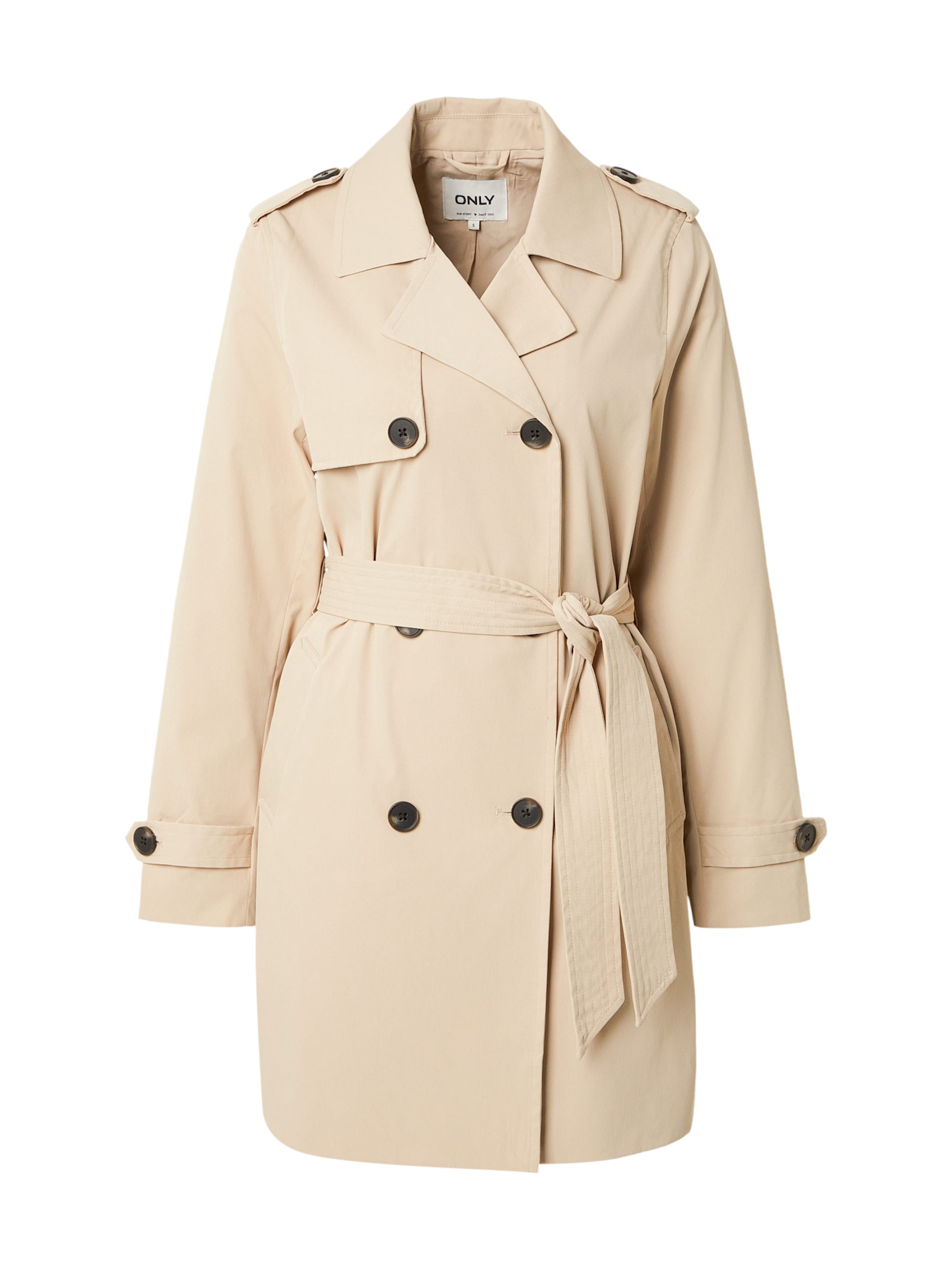 ONLY Mantel  'ONLRASMINA' in Beige: Vorderseite