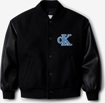 juoda Calvin Klein Jeans Demisezoninė striukė: priekis