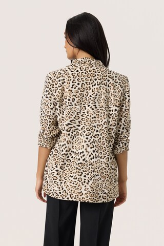 Blazer 'Shirley' SOAKED IN LUXURY en beige