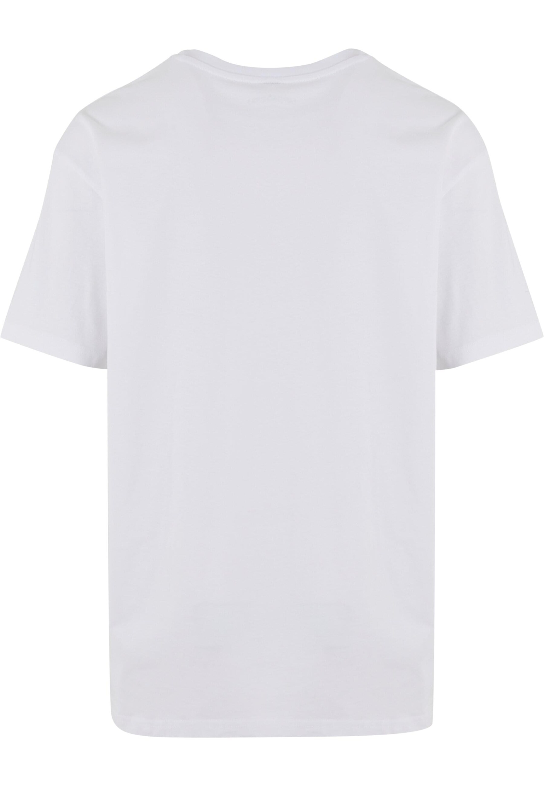 MT Upscale Tričko 'Theory Of Anomaly' – bílá