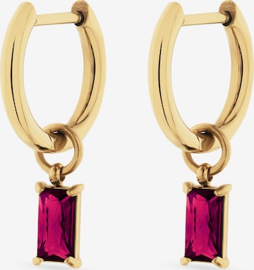 FAVS Earrings in Gold: front