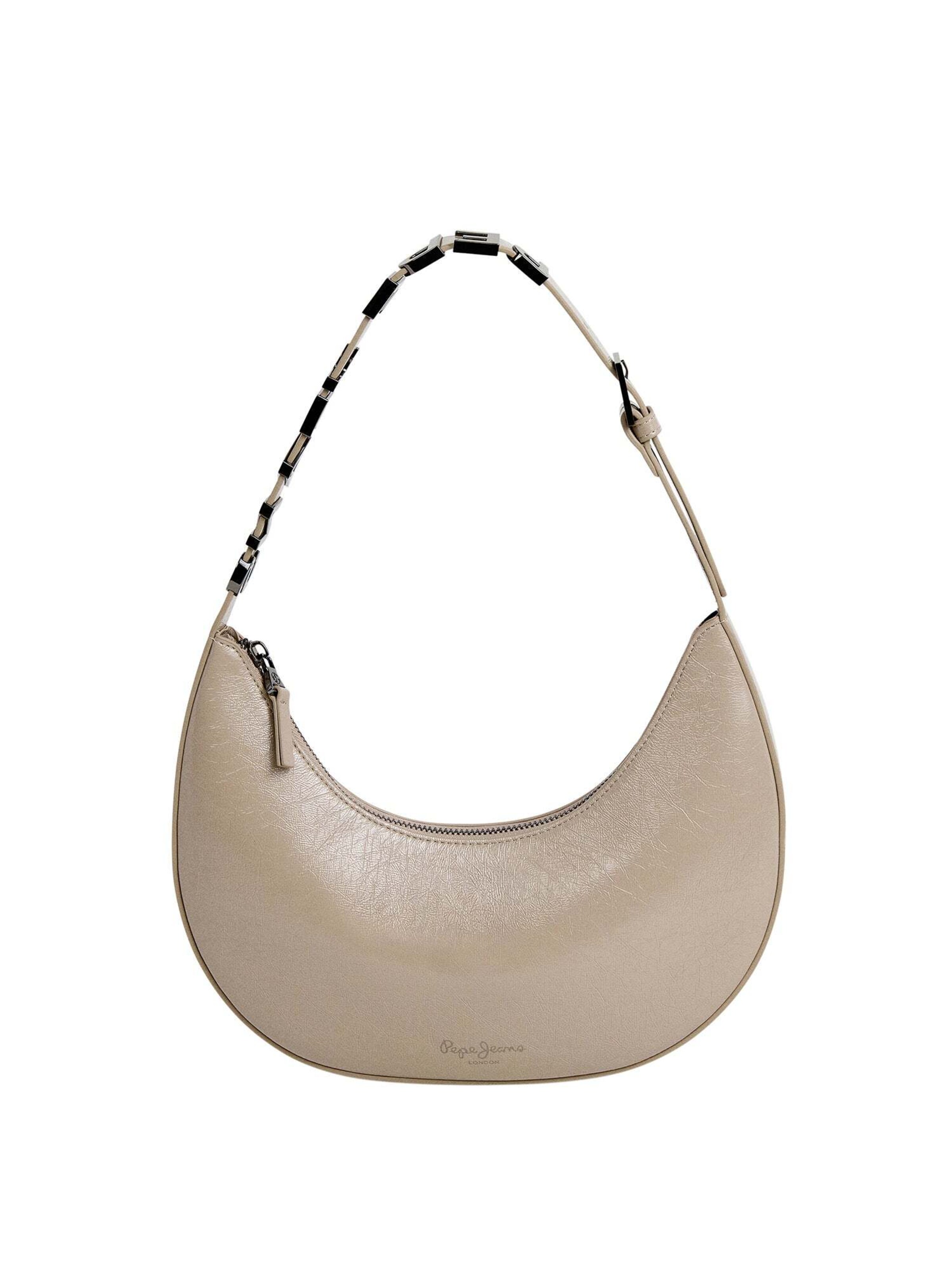 Pepe Jeans Handtas ' GRACEY ' in Beige: voorkant