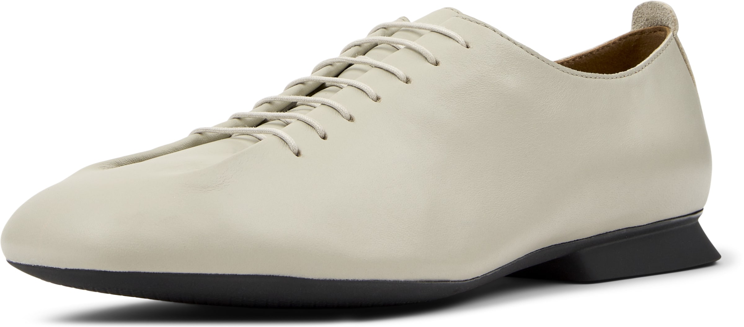 Chaussure à lacets ' Casi Myra ' CAMPER en beige : devant